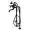 Kingston Brass CCK226K5 Freestanding Clawfoot Tub Faucet Package with Supply Line, Oil Rubbed Bronze CCK226K5 - alternate 1